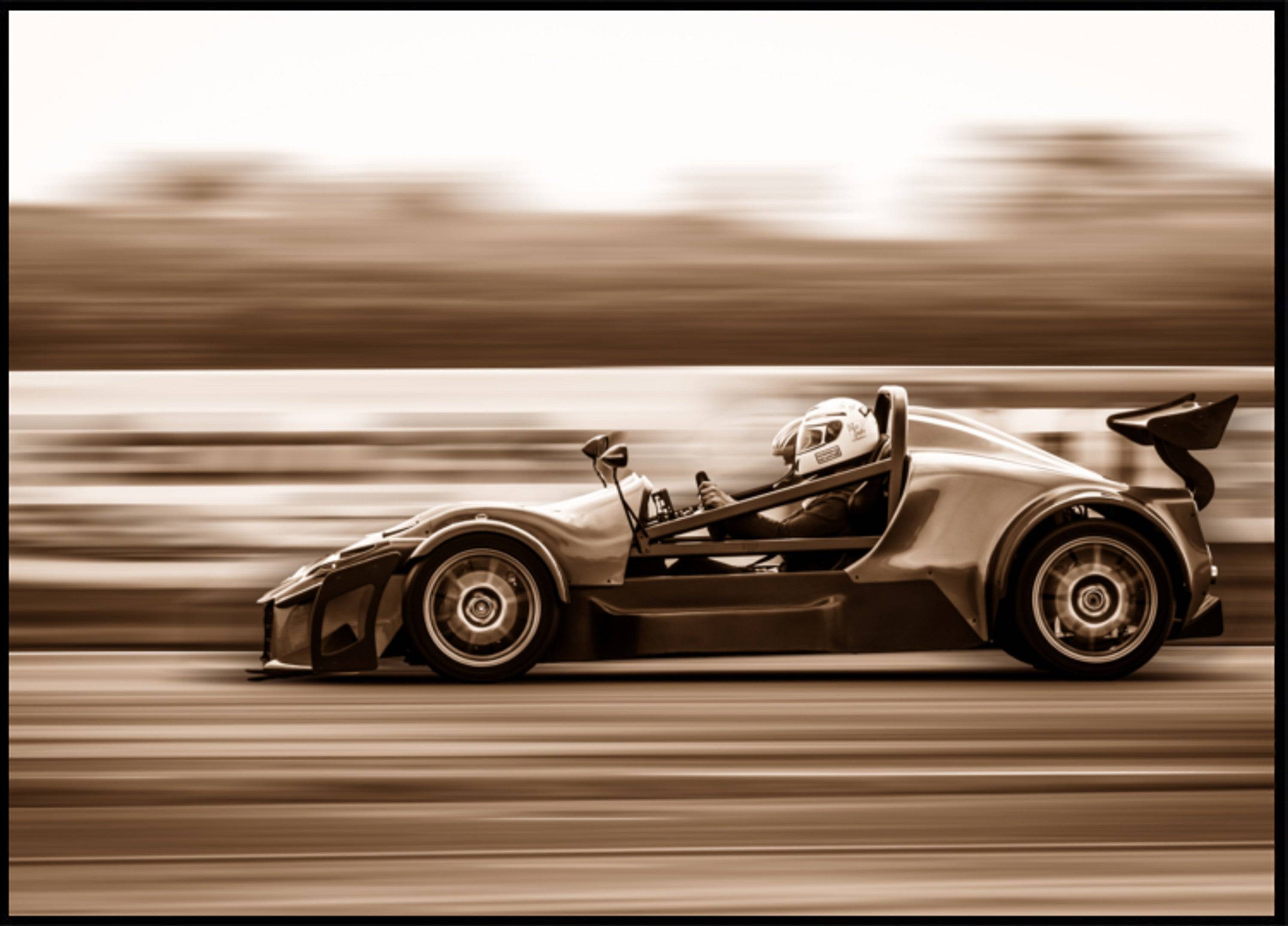 High Speed Race Car (40x50) - Plakater > Usorterede værker