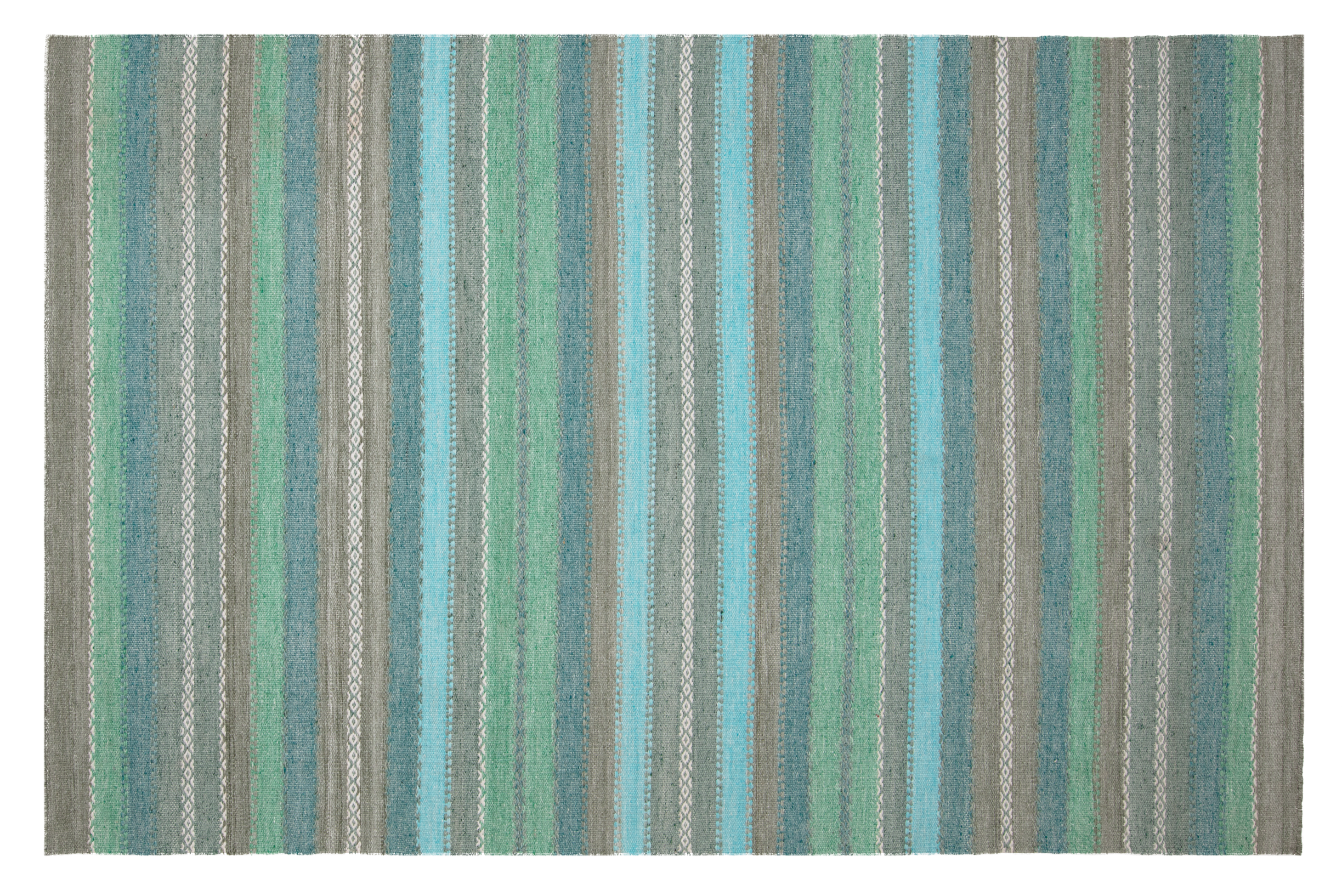 Rosen tæppe- Green - 80x320 / Grøn