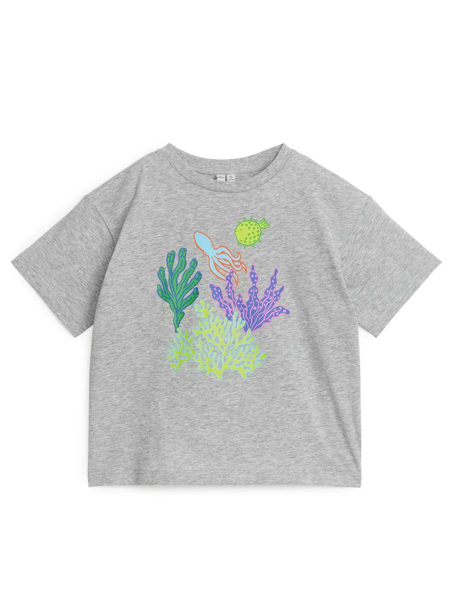 ARKET Oversized T-Shirt -Green, 86/92