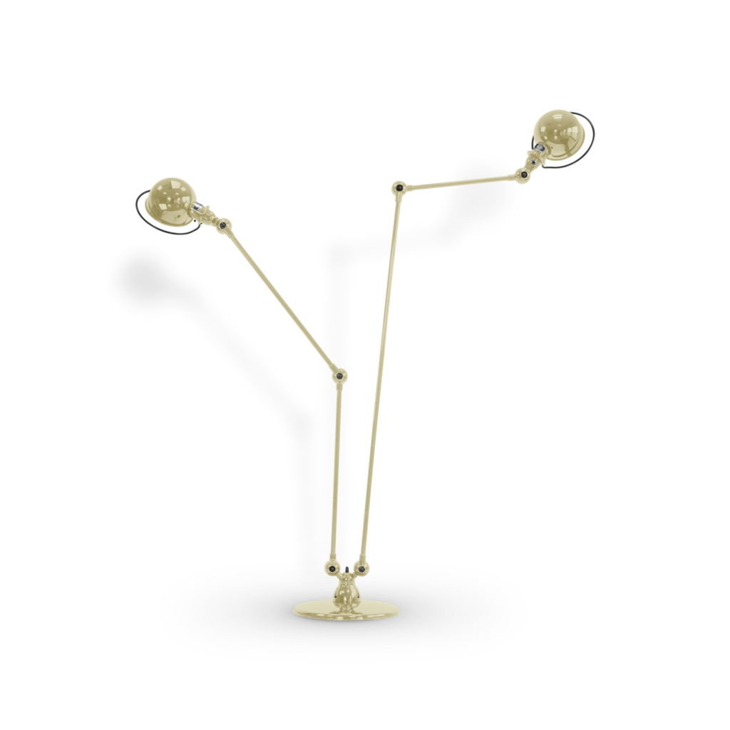 Loft DD7460 gulvlampe fra Jieldé - Ivory / Blank
