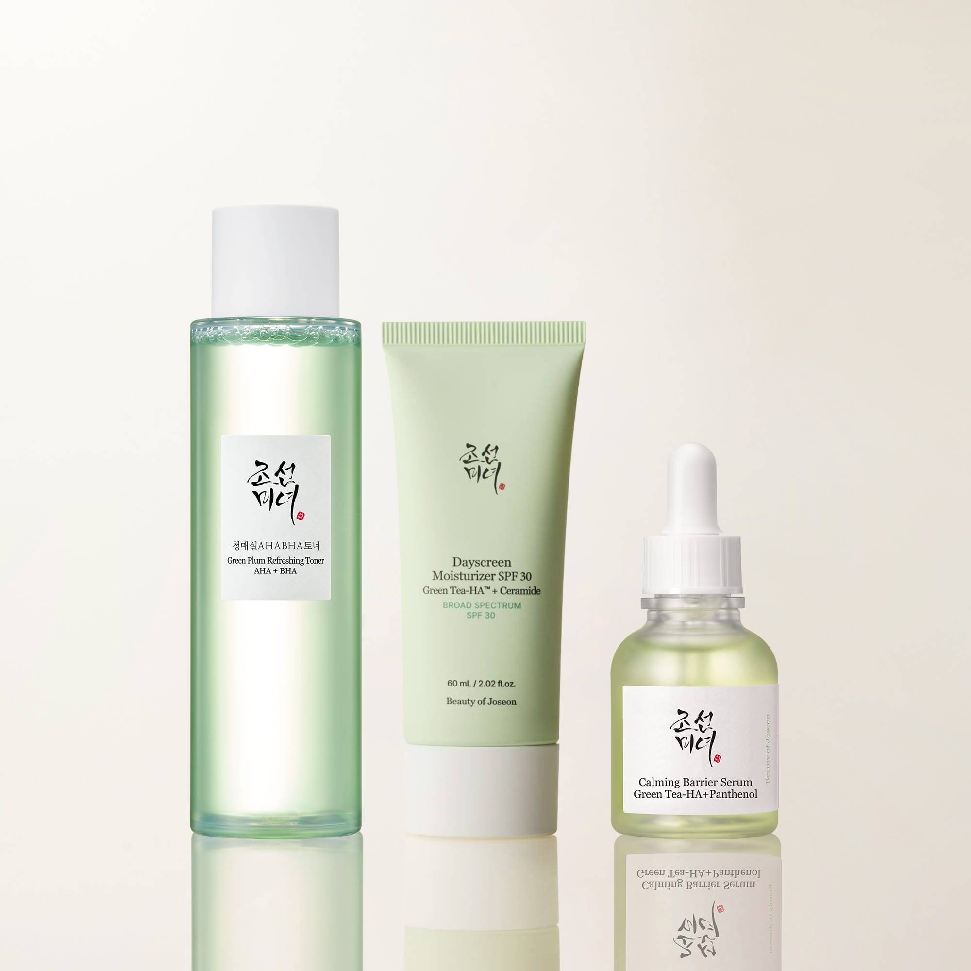 Refreshing Green Routine Set