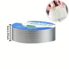 TEMU Super Strong Waterproof Butyl Tape, Thick Aluminum Foil Rubber Sealant, For Roofing, Wall , Pipe Repair, Leak Repair Tape, Adhesive Rubber Tape For Metal Roofing Sheet Fixing Rv Butyl Tape