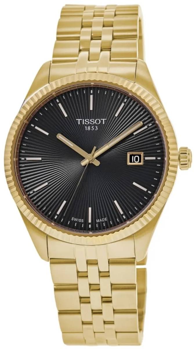 Tissot Herreur T156.410.33.051.00 Ballade Sort/Guldtonet stål Ø40 mm