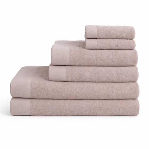 Bomullshanddukar - 100% bomull - 6-pack - Vallmo - Rosa