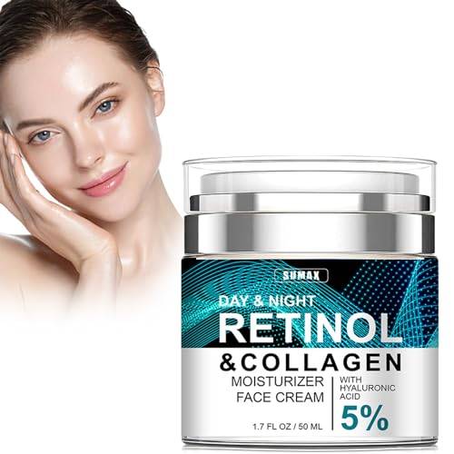 Retinol Cream fuktkräm för ansikte och ögon, regenererande anti-aging och uppstramande kräm, anti-aging ansiktskräm bekämpar synliga tecken på åldrande