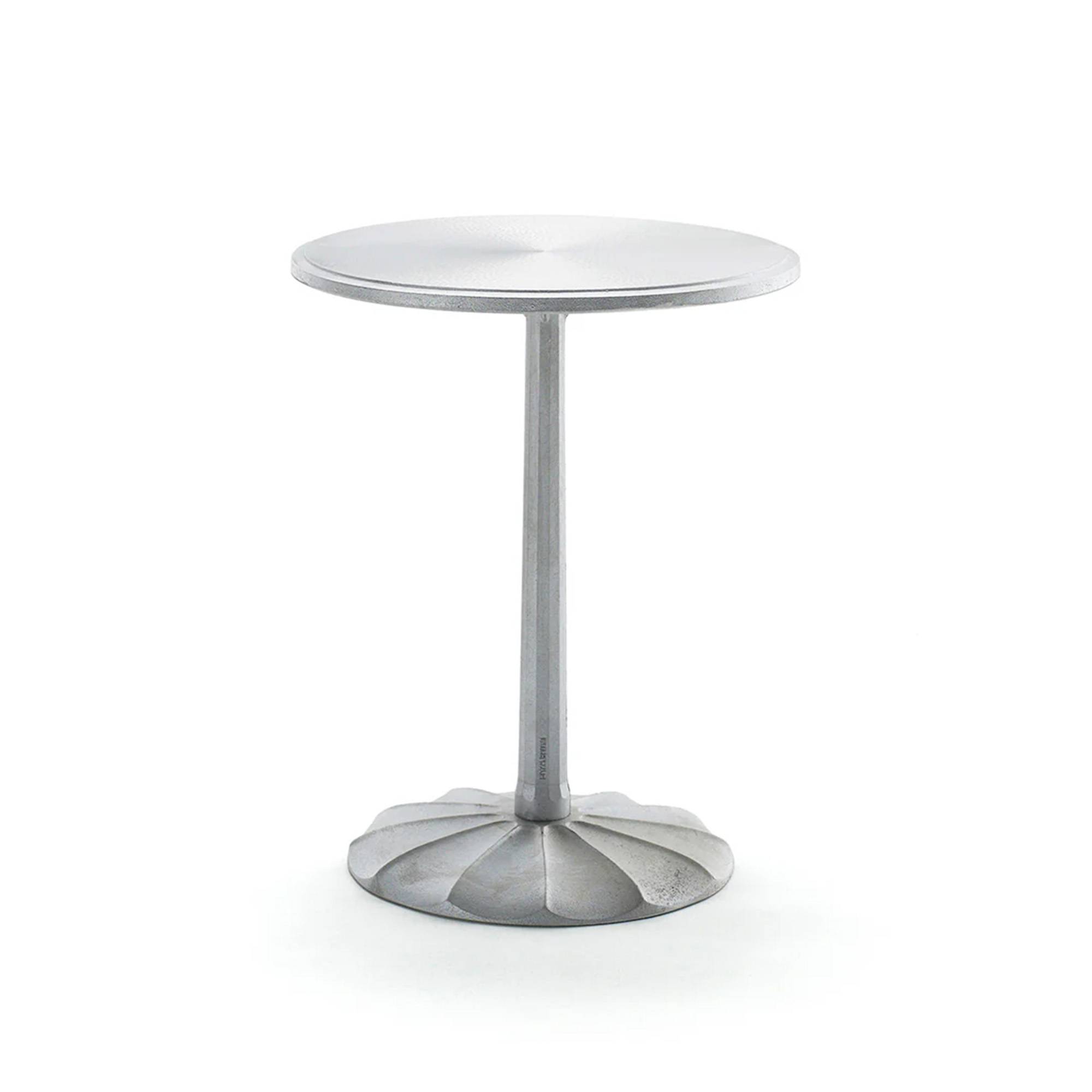 Byarums Bruk - Bord Uppsala Ø 55 Natur/Natur - Matbord utomhus - Björn Alge - Silver - Metall