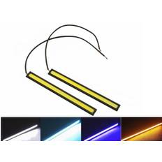 LED strip / skinne 17 cm vandtæt, 12v. - 1 stk. Grøn