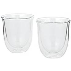 De’Longhi 5513214601 Cappuccino Termoglas, 2 Styckenen