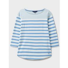 Crew Clothing Crew Clothing Company Blue/White 100% Cotton Essential Breton Stripe Top