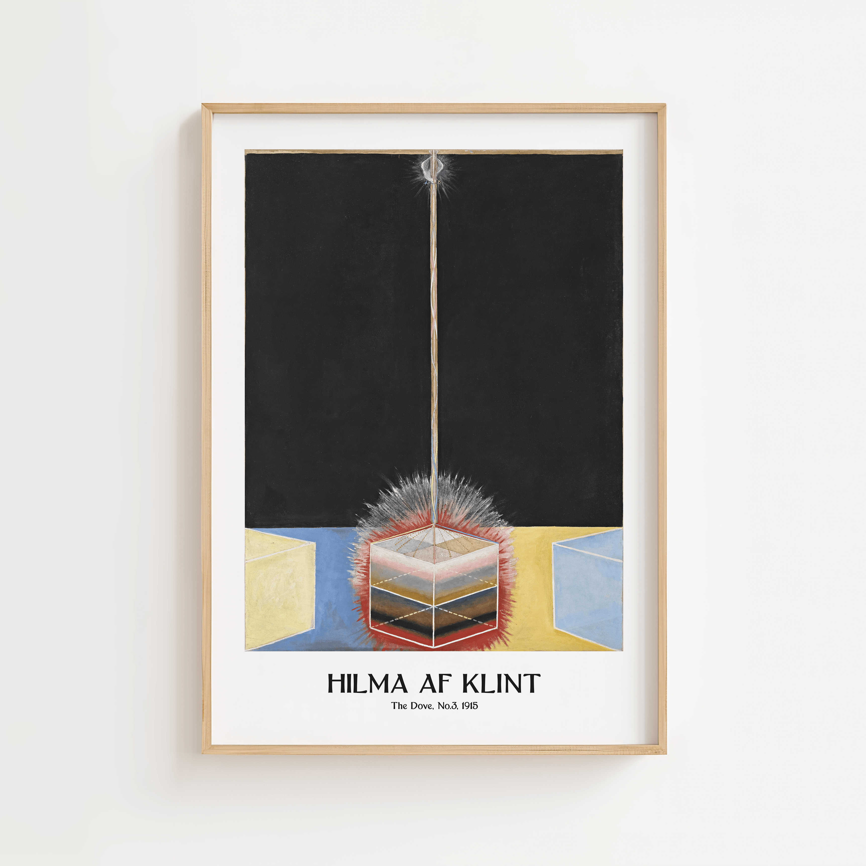 Sacred Light – Hilma af Klint Poster | 70 x 100 cm | Ellens Postershop.