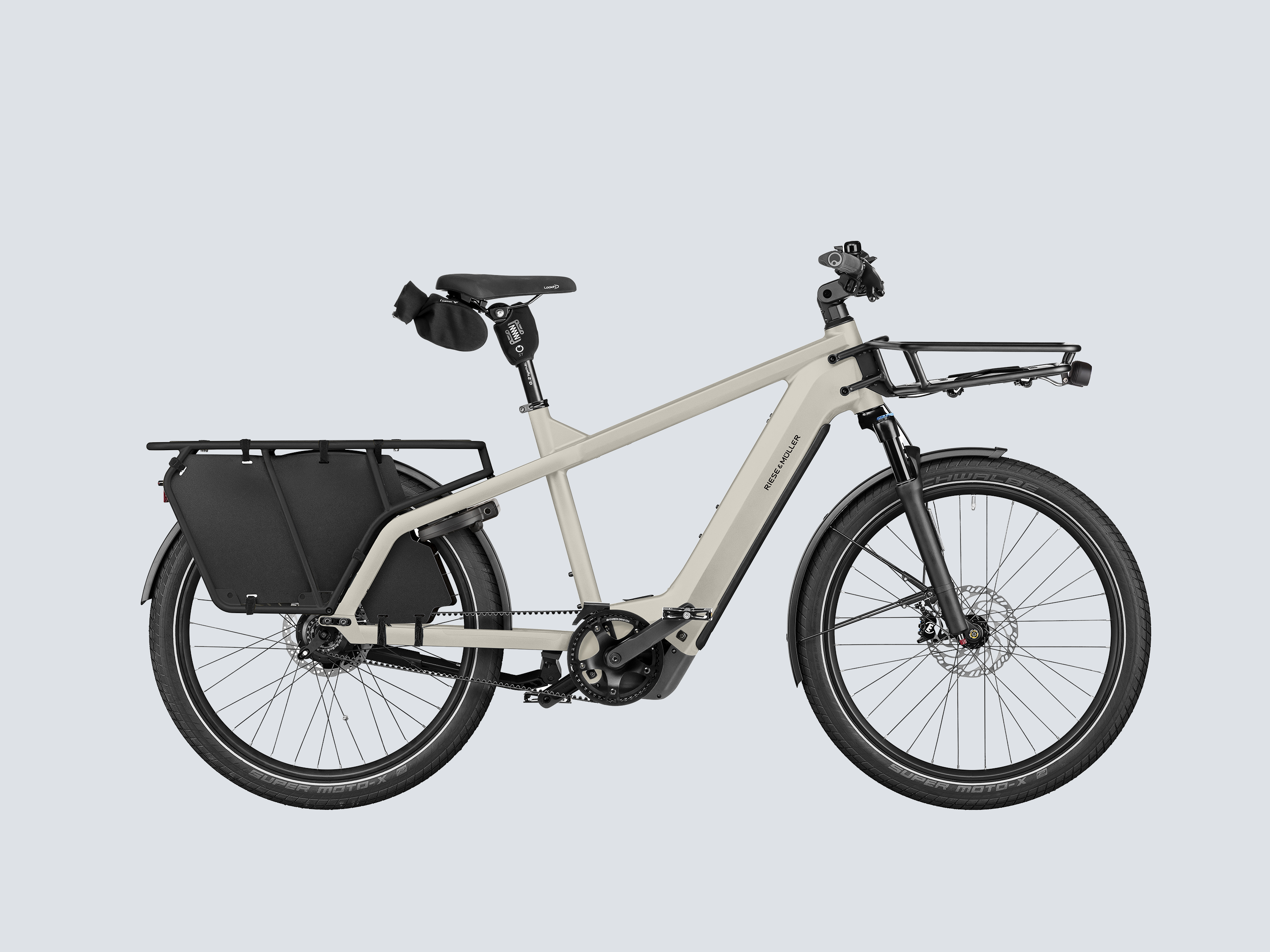 Riese & Müller Multicharger3 Rohloff - Desert/Black Matt / 51 cm (175-200 cm)