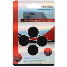 Thumb Grips Set for Ps4/PS3/PS2/XB360/XBONE (Black)