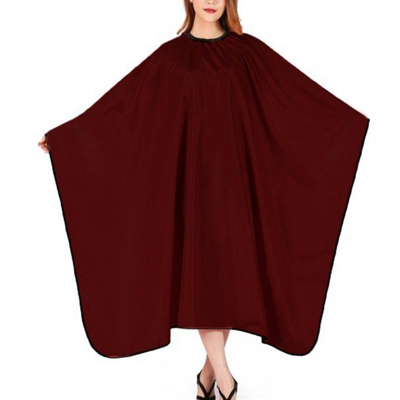 Salong hår klippning cape frisör wrap frisör hårklippning förkläde nylon tyg för unisex kvinnor!