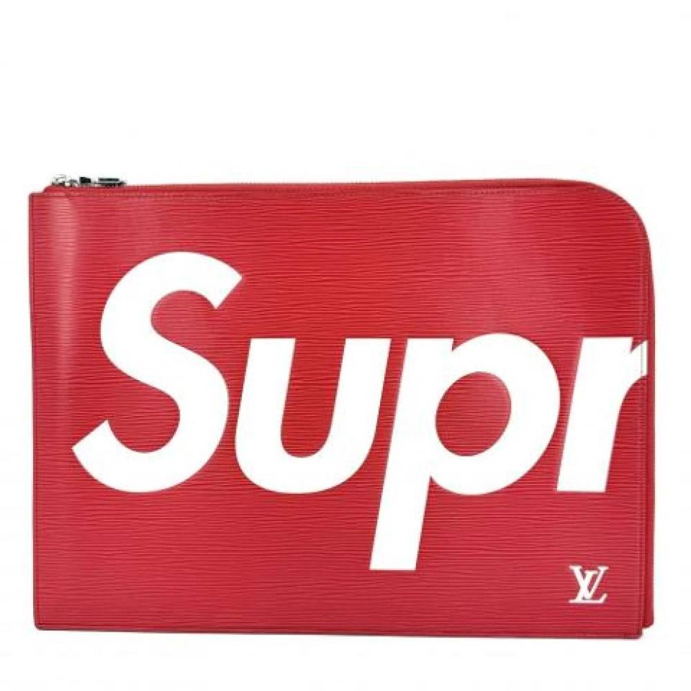 Louis Vuitton Vintage Pre-owned Epi Leather Pochette - Vintage - Herre - Rød - ONE SIZE - Læder