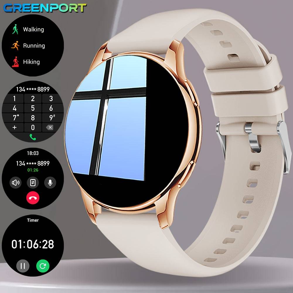 The Latest Model of Smart Watch for Men And Women, Featuring Multiple Sports Modes, - Golden