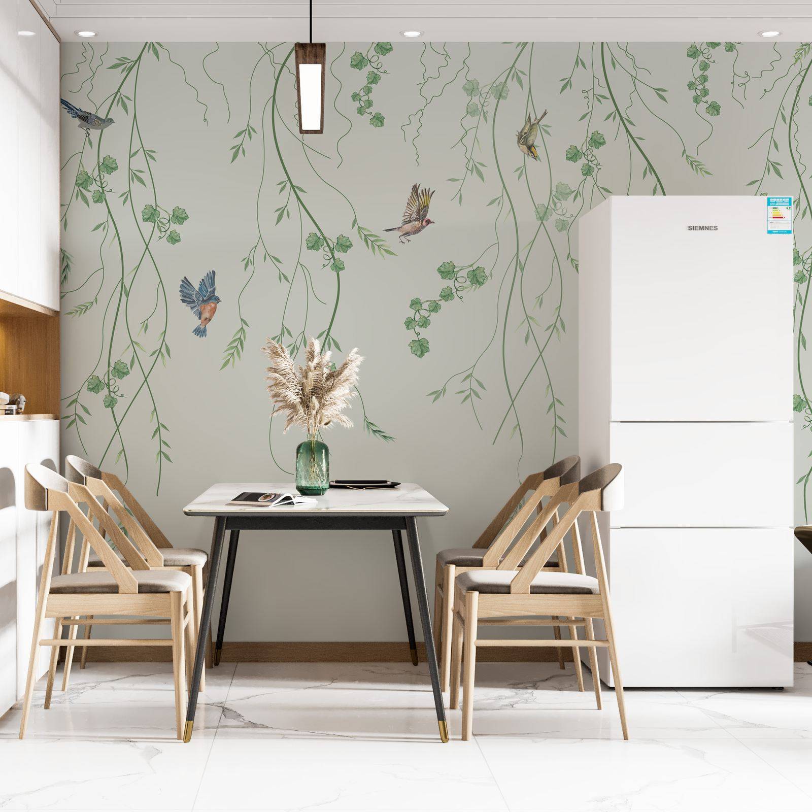 Wall Paper - Fugle og Ranker