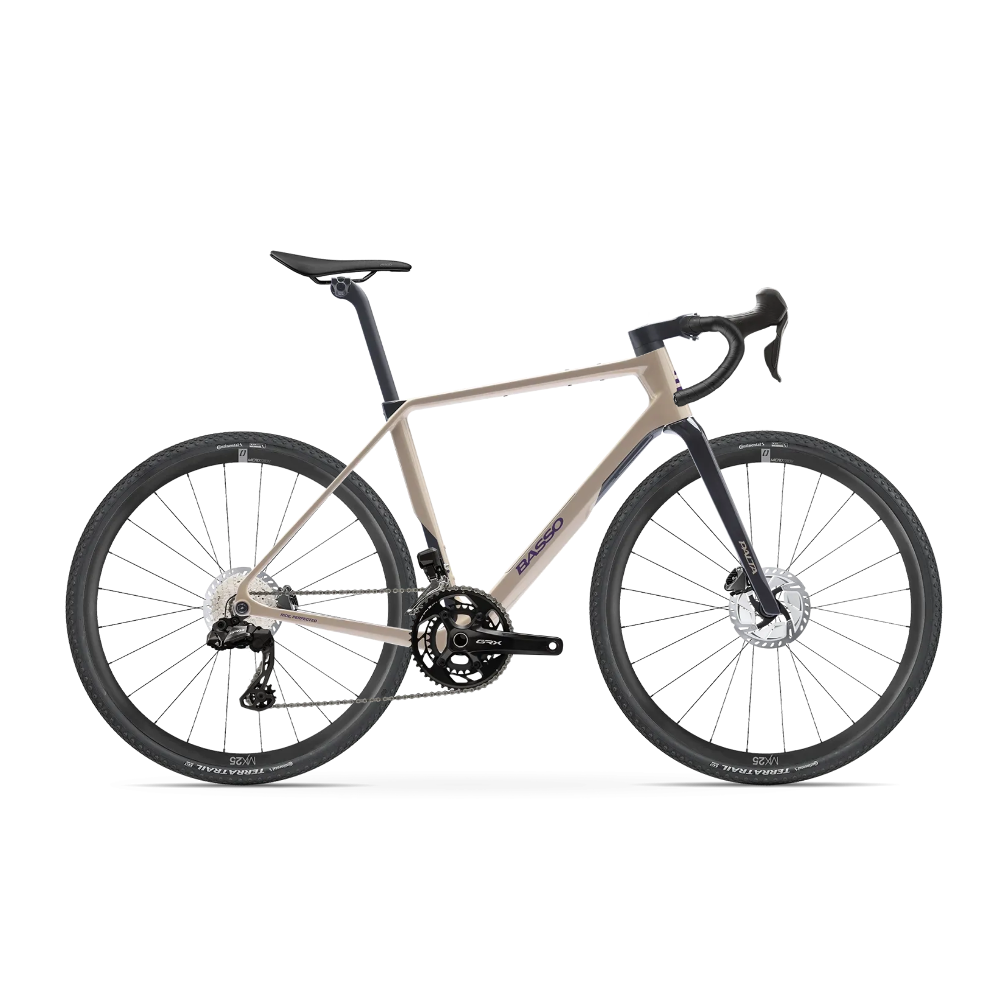Palta III Shimano GRX Di2 2x12 825- Microtech MX25 - Basso - Purple Dust / XL / 400mm