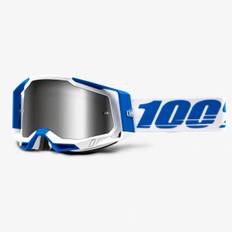 100% Racecraft 2 Isola Crossbrille, weiß-silber