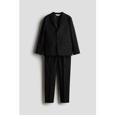 Dreng - Sort Jakkesæt - Size: 134 (8-9Y) - H&M