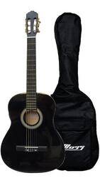 Moss spansk akustisk guitar 3/4 str. CG-36 BK-L - Venstrehånds guitar