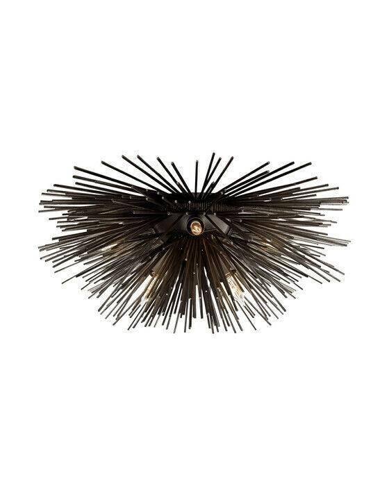 Visual Comfort Strada plafond svart S - Grå / Silver (H20.3cm x B47.6cm)