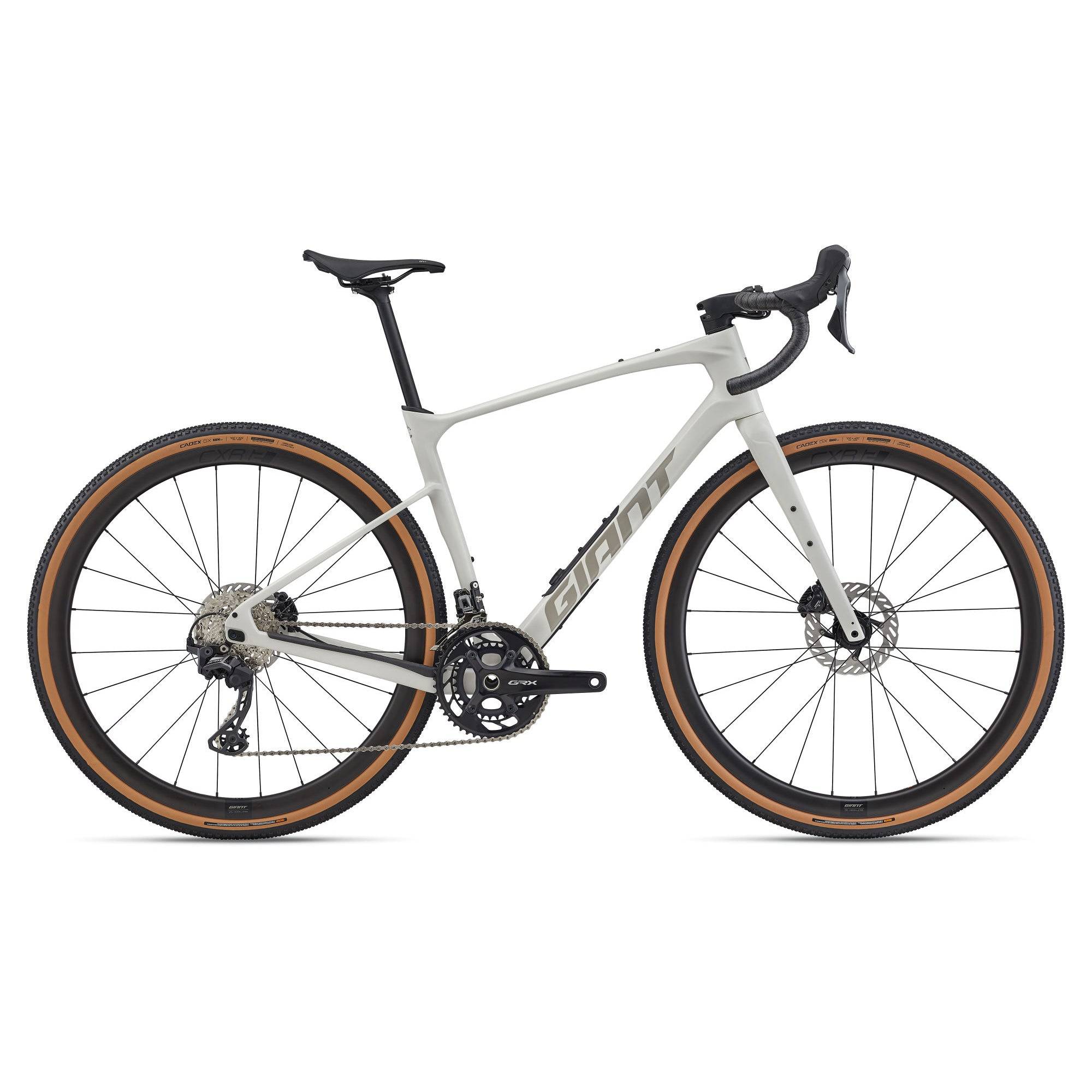 Giant Revolt Advanced 0 2026 - Shimano GRX Di2 2x12sp - Giant CXR 2 WheelSystem, [F] 35mm, [R] 35mm - 018 / l / snow drift (l)