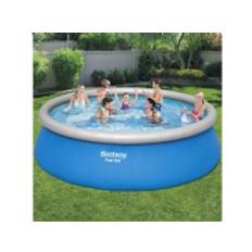 Bestway Fast Set oppustelig pool, rund, 457x122 cm Lumarko!