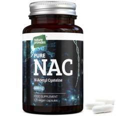 Nature Provides NAC N-acetylcystein (fri form och 100 % ren) - 120 veganska kapslar