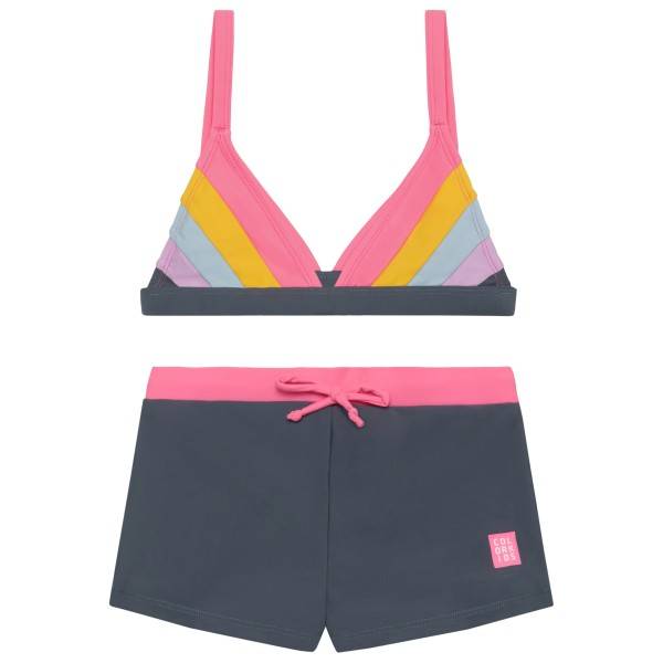 Color Kids Kid's Bikini Colorblock Bikini Børn størrelse 128 farve blå