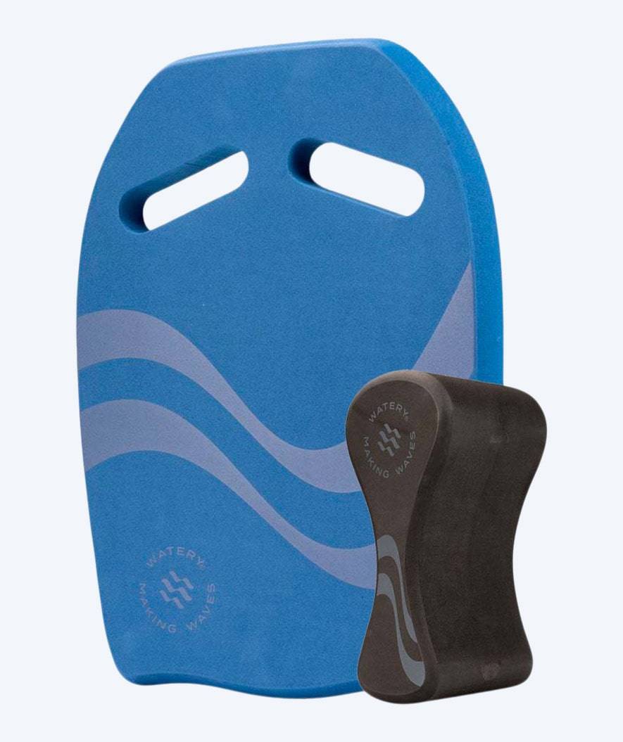 Watery paket med simplattor och pullbuoy - Heat