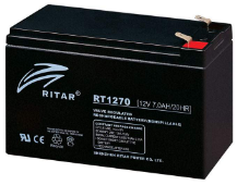RITAR RT1260-F1-F2 12 VOLT 6 AH AGM BATTERI