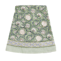 Duk Tangier Pomegranate rund 160 cm green bomull