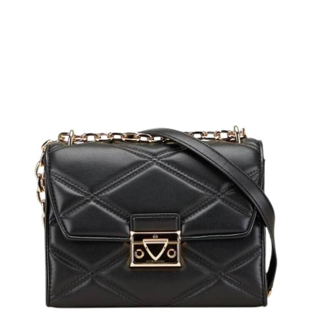 Michael Kors Pre-owned - Pre-owned Tyg Crossbody Väska Vintage - Dam - ONE Size -