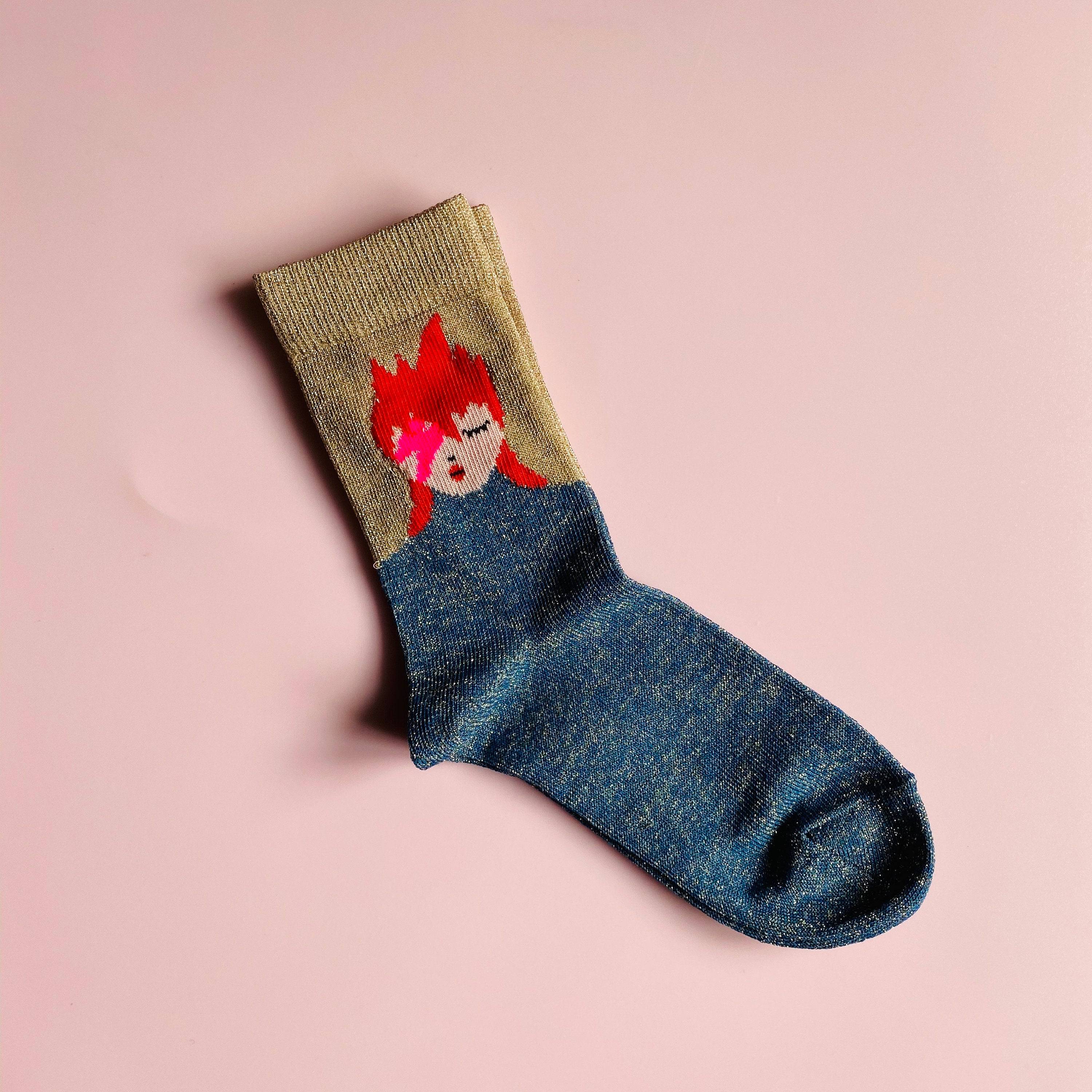 Glam rock ziggy | chaussettes enfants - 27-30