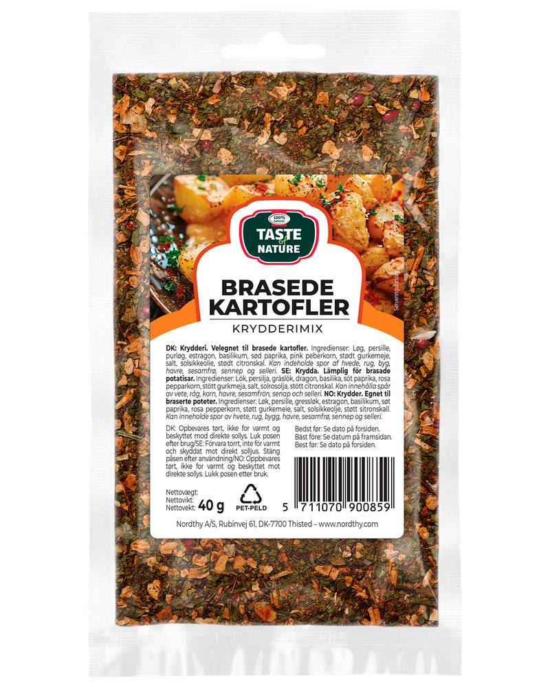 Taste of Nature - Brasede Kartofler Krydderimix 40 g