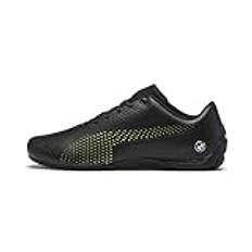 PUMA BMW MMS Drift Cat 5 Ultra Ii sneakers för män, Svart Puma Black Fizzy Yellow 04, 45 EU