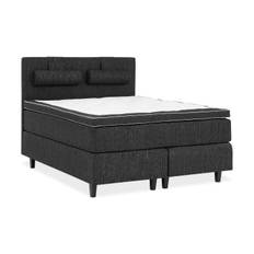 Komplett Sängpaket Gatsby 180x200 Svart - Fast|Medium Latex sängpaket
