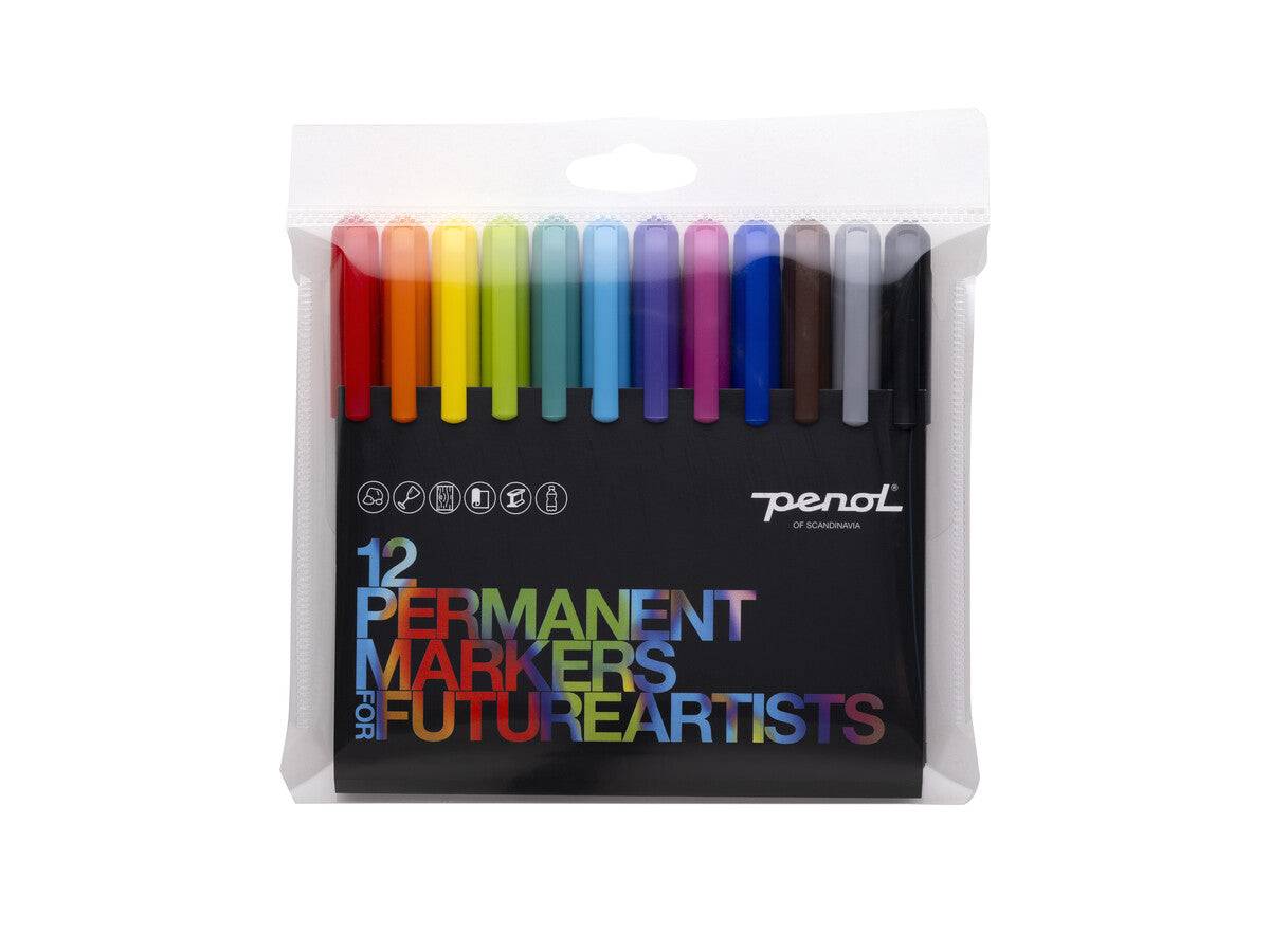 Tactic Penol 12 Permanent Markers Default Title