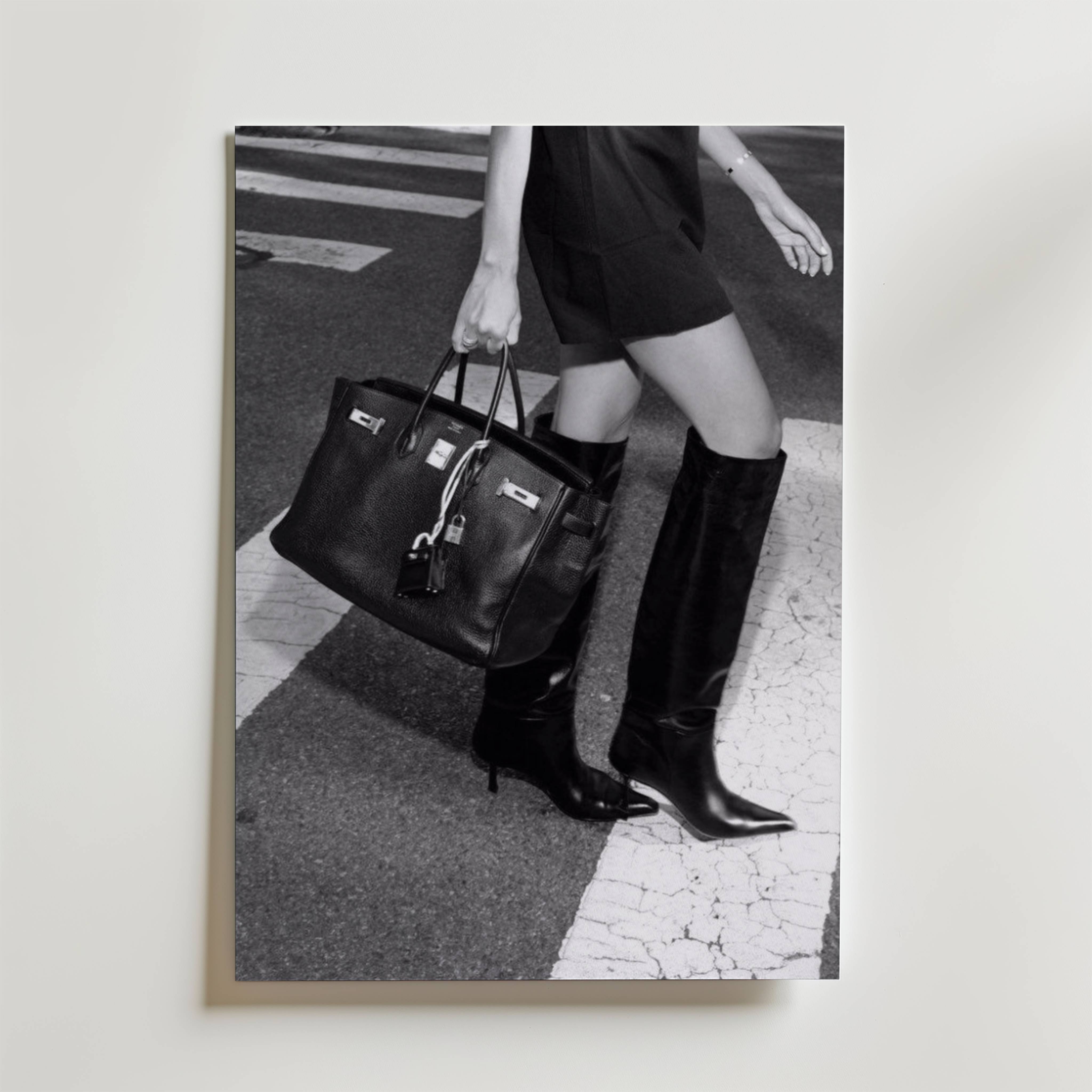 City Chic Street Style Poster - Fine Art Poster 30x40 cm