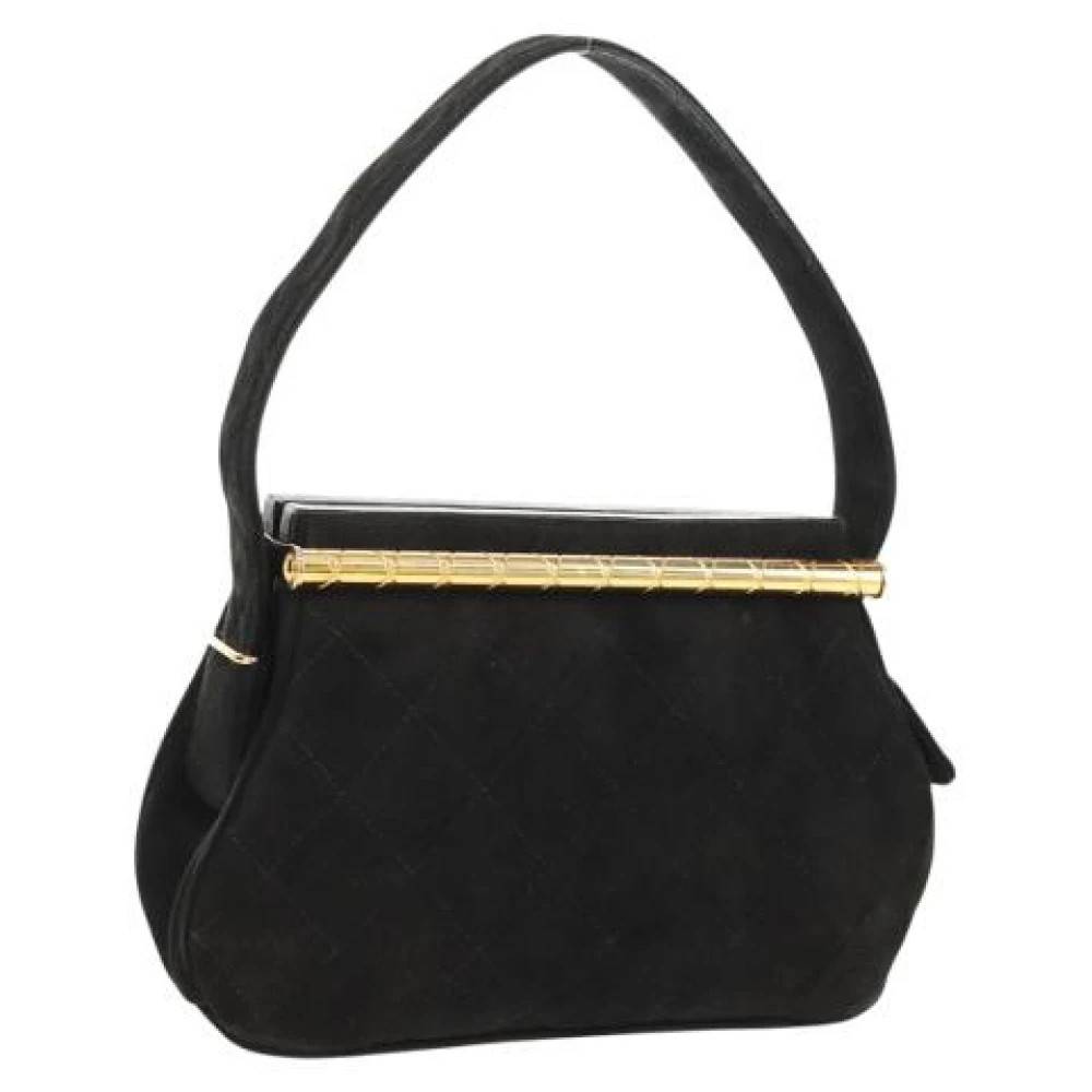 Chanel Vintage Pre-owned Ruskind Håndtaske - Vintage - Dame - Sort - ONE SIZE -