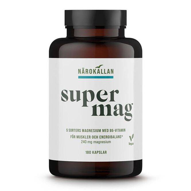 Super Mag kapslar 180 kapslar