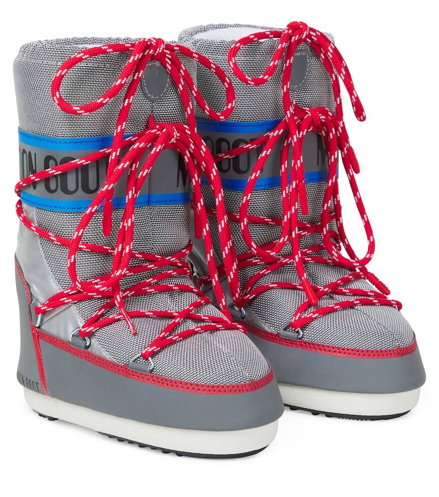 Moon Boot Kids Botas de nieve Icon Space Racing - gris - EU 31