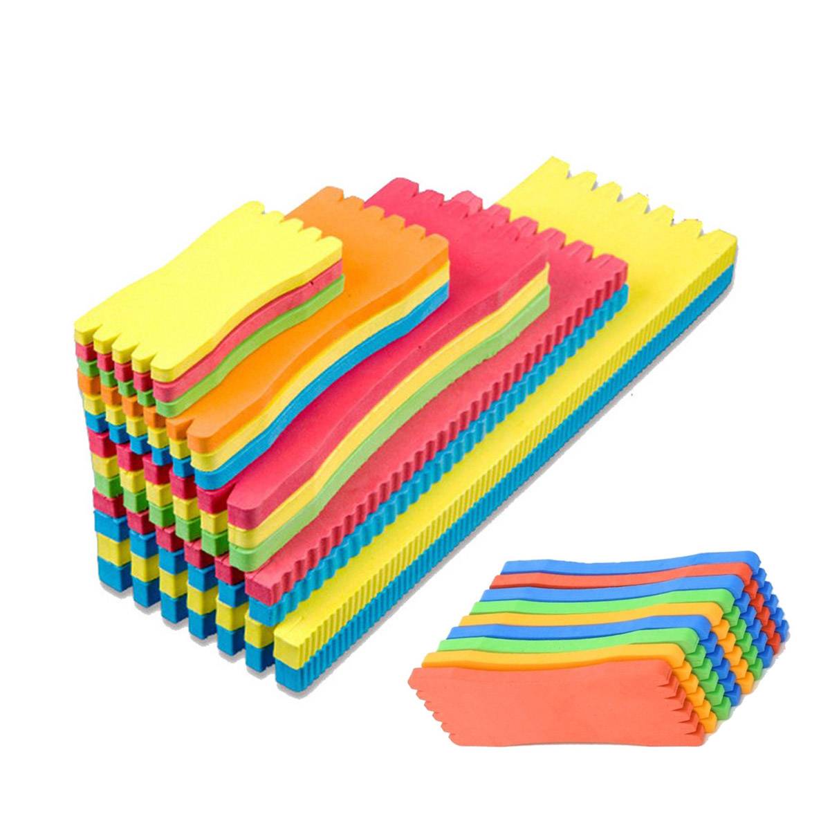 EVA Foam Winding Board 10pcs 8-25cm Fishing Line Plate Fish Hook Storage Wire Wrap Holder Tackle Tool Accessories Pesca