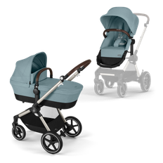 Cybex Eos Lux Kinderwagen - Taupe Frame