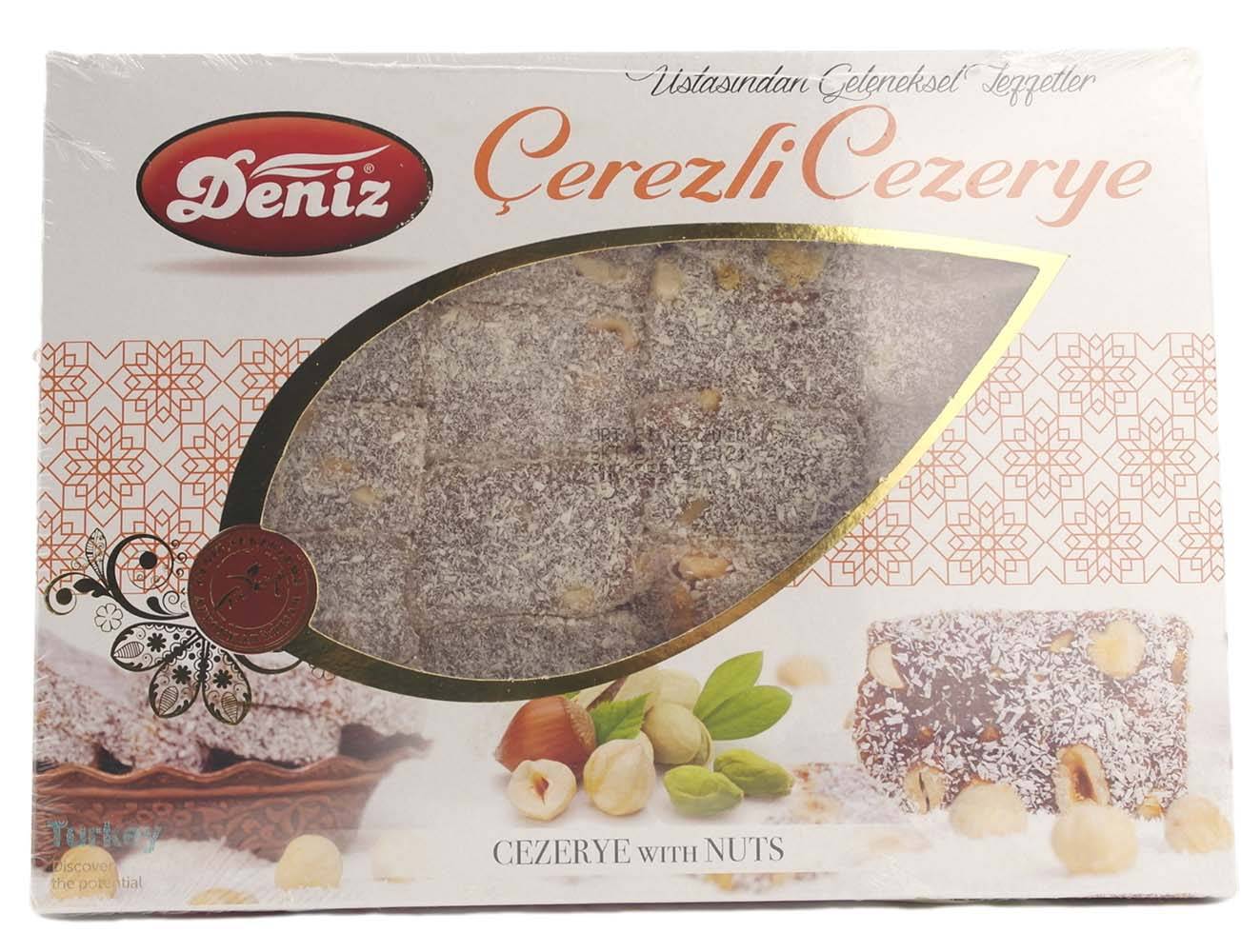 Deniz Cezerye Med Nødder 450gr