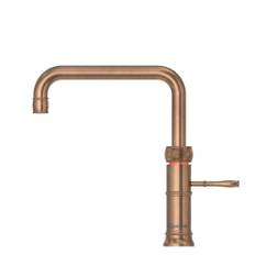 Quooker Classic Fusion Square køkkenarmatur, bruneret messing