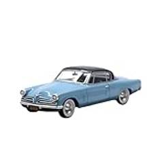 Skalenlig Modellbil 1:43 För Studebaker Commander Starliner 1953 Resin Bilmodell Garage Scen Ornament Hem Statisk Display Bilmodell Byggsats