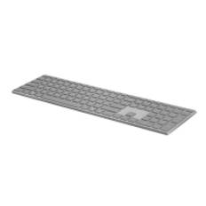 Microsoft Surface Keyboard - Tastatur - trådløs - Bluetooth 4.0 - schweizisk/luxembourgsk - grå - kommerciel