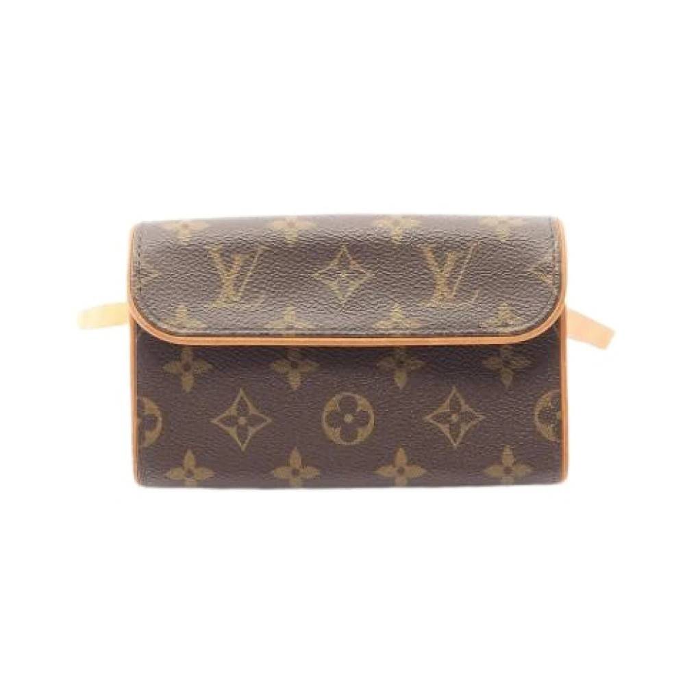 Louis Vuitton Vintage Pre-owned Fanny Pack - Vintage - Dame - Brun - ONE SIZE - Læder