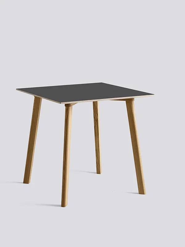 CPH Deux 210 Bord fra Hay L75 x B75 x H73 cm / Stone grey laminat / Matlakeret eg - Jacobsen Plus